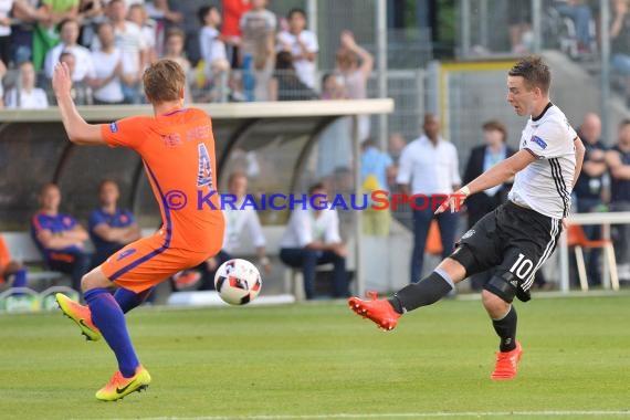 EM U19 - 2016 - Deutschland vs. Niederlande (© Kraichgausport / Loerz)