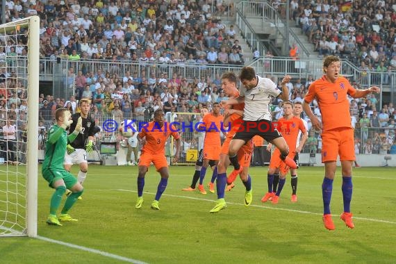 EM U19 - 2016 - Deutschland vs. Niederlande (© Kraichgausport / Loerz)