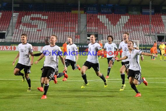 EM U19 - 2016 - Deutschland vs. Niederlande (© Kraichgausport / Loerz)