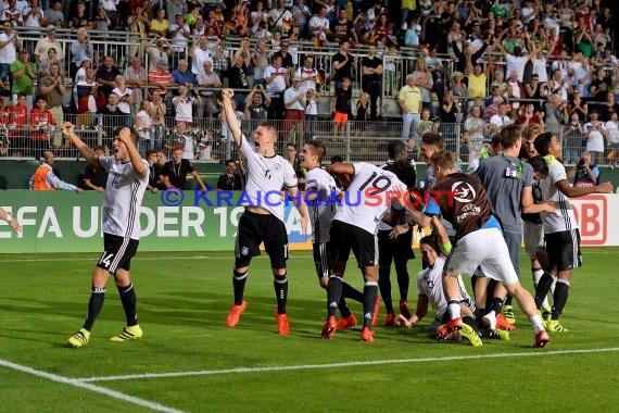 EM U19 - 2016 - Deutschland vs. Niederlande (© Kraichgausport / Loerz)