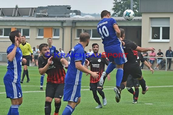 Badischer Pokal TG Sinsheim vs TSV Kürnbach / Kuernbach 21.07.2018 (© Siegfried)