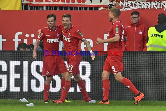 2. BL - 18/19 - SV Sandhausen vs. 1. FC Koeln (© Kraichgausport / Loerz)