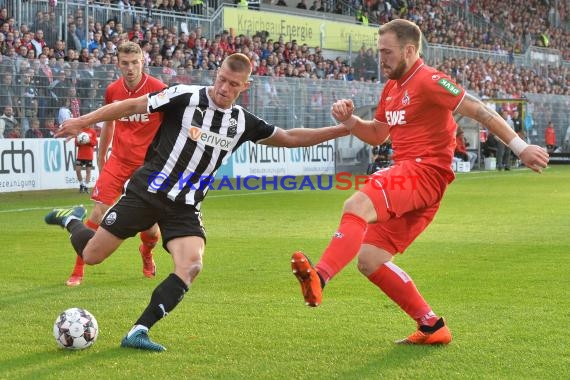 2. BL - 18/19 - SV Sandhausen vs. 1. FC Koeln (© Kraichgausport / Loerz)