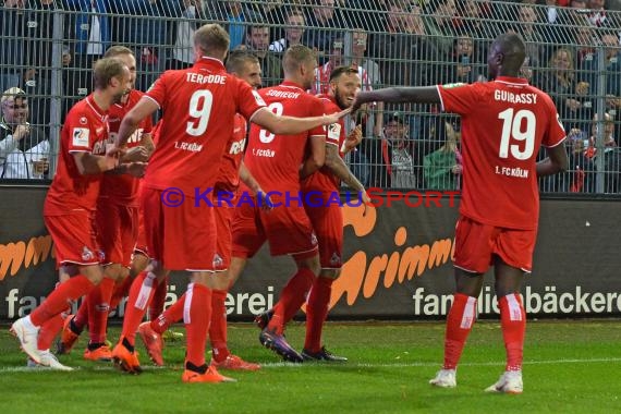 2. BL - 18/19 - SV Sandhausen vs. 1. FC Koeln (© Kraichgausport / Loerz)