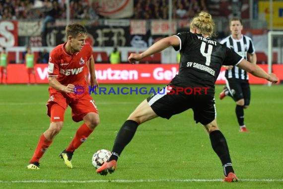 2. BL - 18/19 - SV Sandhausen vs. 1. FC Koeln (© Kraichgausport / Loerz)