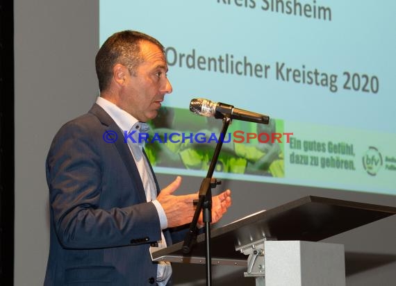 Kreistag Fussballkreis Sinsheim 2020 in Sinsheim Stadthalle (© Siegfried Lörz)