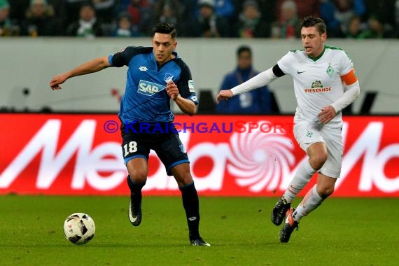 1. BL - 16/17 - TSG 1899 Hoffenheim vs. SV Werder Bremen (© Kraichgausport / Loerz)