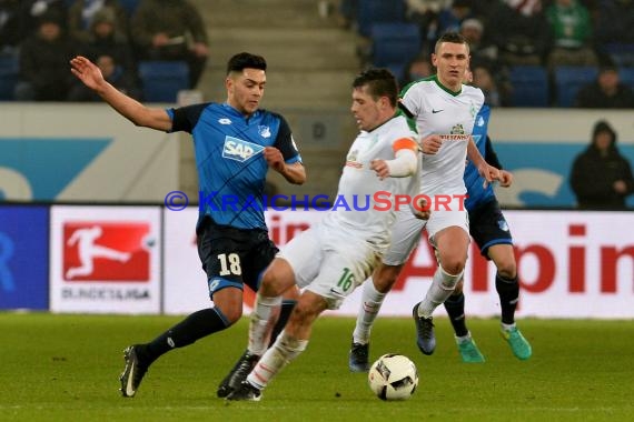 1. BL - 16/17 - TSG 1899 Hoffenheim vs. SV Werder Bremen (© Kraichgausport / Loerz)