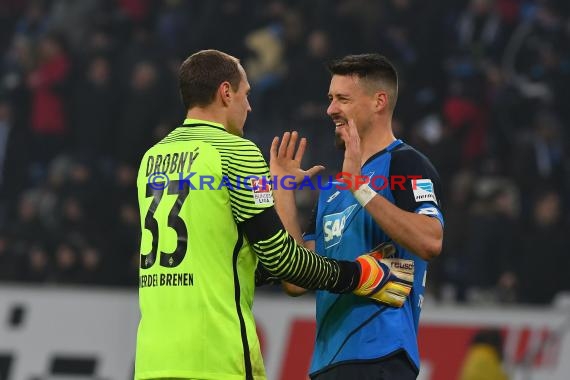 1. BL - 16/17 - TSG 1899 Hoffenheim vs. SV Werder Bremen (© Kraichgausport / Loerz)