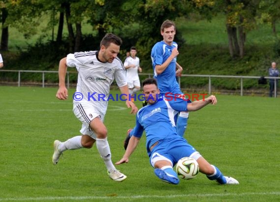 Landesliga Rhein Neckar TSV Kürnbach - FC Dossenheim 12.10.2014 (© Siegfried)