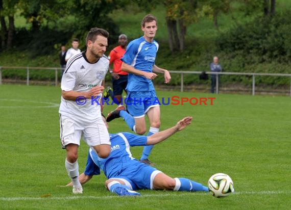 Landesliga Rhein Neckar TSV Kürnbach - FC Dossenheim 12.10.2014 (© Siegfried)