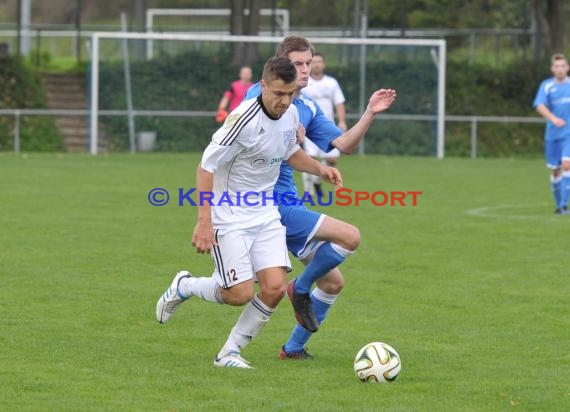 Landesliga Rhein Neckar TSV Kürnbach - FC Dossenheim 12.10.2014 (© Siegfried)