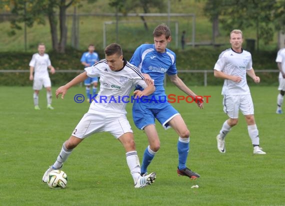 Landesliga Rhein Neckar TSV Kürnbach - FC Dossenheim 12.10.2014 (© Siegfried)