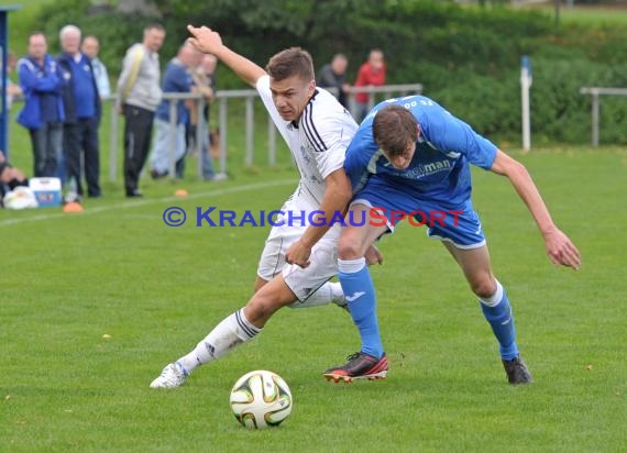 Landesliga Rhein Neckar TSV Kürnbach - FC Dossenheim 12.10.2014 (© Siegfried)