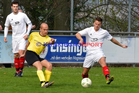 Kreisklasse B1 Sinsheim FC Weiler vs FV Landshausen 02.04.2017  (© Siegfried Lörz)