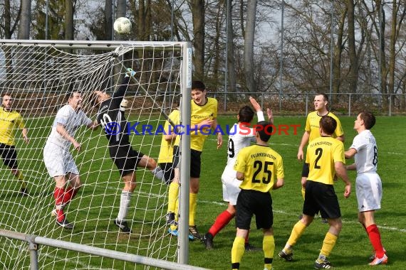 Kreisklasse B1 Sinsheim FC Weiler vs FV Landshausen 02.04.2017  (© Siegfried Lörz)