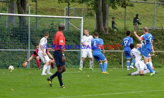 Landesliga Rhein Neckar TSV Kürnbach - FC Dossenheim 12.10.2014 (© Siegfried)