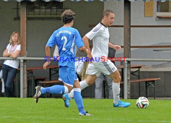 Landesliga Rhein Neckar TSV Kürnbach - FC Dossenheim 12.10.2014 (© Siegfried)