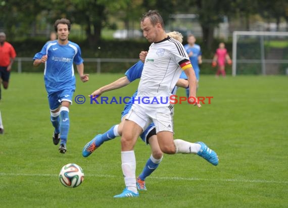 Landesliga Rhein Neckar TSV Kürnbach - FC Dossenheim 12.10.2014 (© Siegfried)