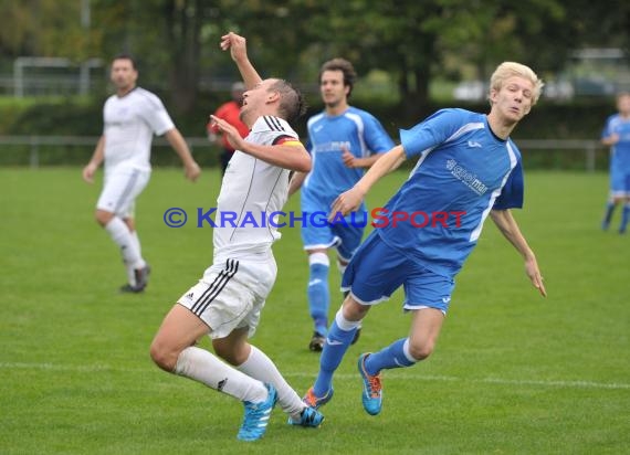 Landesliga Rhein Neckar TSV Kürnbach - FC Dossenheim 12.10.2014 (© Siegfried)