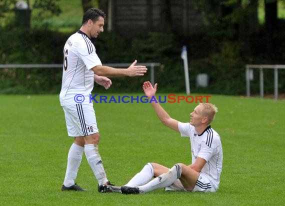 Landesliga Rhein Neckar TSV Kürnbach - FC Dossenheim 12.10.2014 (© Siegfried)