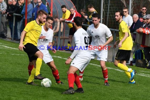 Kreisklasse B1 Sinsheim FC Weiler vs FV Landshausen 02.04.2017  (© Siegfried Lörz)