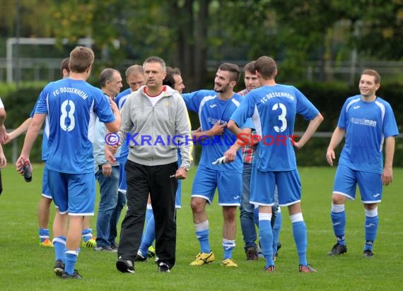 Landesliga Rhein Neckar TSV Kürnbach - FC Dossenheim 12.10.2014 (© Siegfried)