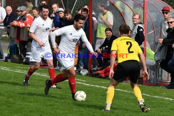 Kreisklasse B1 Sinsheim FC Weiler vs FV Landshausen 02.04.2017  (© Siegfried Lörz)