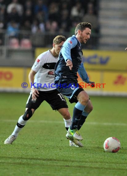 25. Spieltag 2.Bundesliga SV Sandhausen gegen TSV 1860 München 08.03.2013 (© Siegfried Lörz)