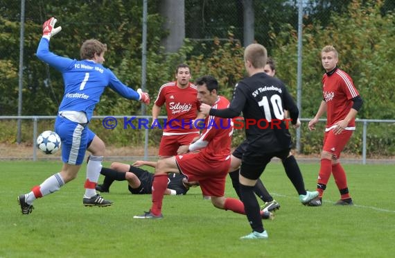 2018/19 Kreisklasse A Sinsheim - FC Weiler vs SV Tiefenbach (© Siegfried Lörz)