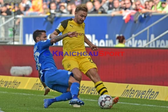 1. BL - 18/19 - TSG 1899 Hoffenheim vs. Bor. Dortmund (© Kraichgausport / Loerz)