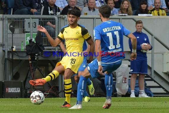 1. BL - 18/19 - TSG 1899 Hoffenheim vs. Bor. Dortmund (© Kraichgausport / Loerz)