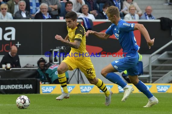 1. BL - 18/19 - TSG 1899 Hoffenheim vs. Bor. Dortmund (© Kraichgausport / Loerz)