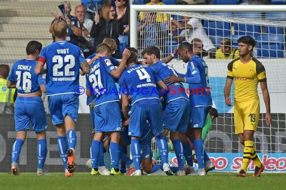 1. BL - 18/19 - TSG 1899 Hoffenheim vs. Bor. Dortmund (© Kraichgausport / Loerz)