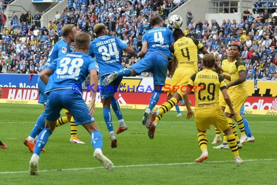 1. BL - 18/19 - TSG 1899 Hoffenheim vs. Bor. Dortmund (© Kraichgausport / Loerz)