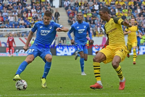 1. BL - 18/19 - TSG 1899 Hoffenheim vs. Bor. Dortmund (© Kraichgausport / Loerz)