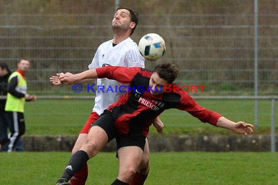 Kreisklasse B1 Sinsheim SV Hilsbach vs FC Weiler 18.03.2017 (© Siegfried Lörz)