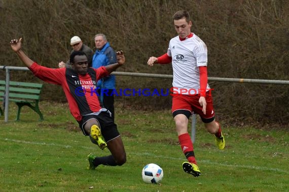 Kreisklasse B1 Sinsheim SV Hilsbach vs FC Weiler 18.03.2017 (© Siegfried Lörz)