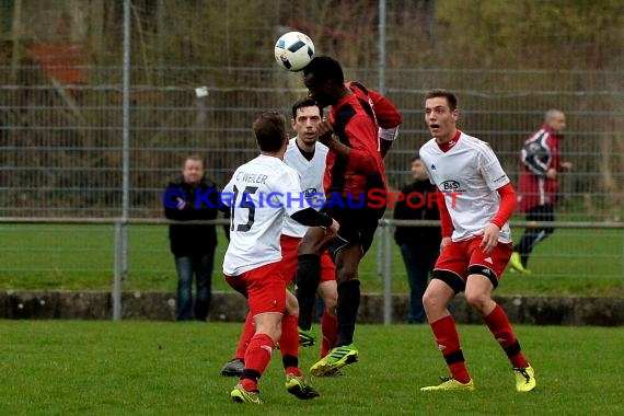 Kreisklasse B1 Sinsheim SV Hilsbach vs FC Weiler 18.03.2017 (© Siegfried Lörz)