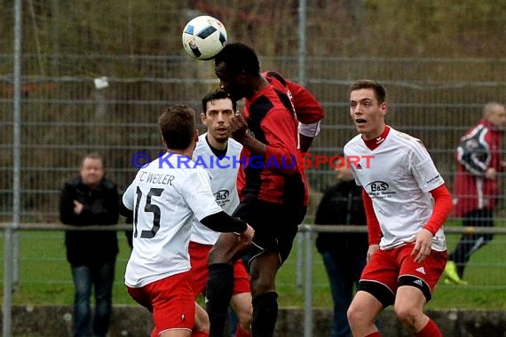 Kreisklasse B1 Sinsheim SV Hilsbach vs FC Weiler 18.03.2017 (© Siegfried Lörz)