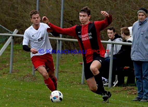 Kreisklasse B1 Sinsheim SV Hilsbach vs FC Weiler 18.03.2017 (© Siegfried Lörz)