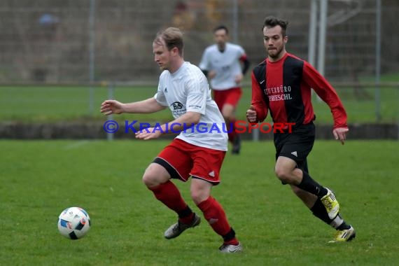 Kreisklasse B1 Sinsheim SV Hilsbach vs FC Weiler 18.03.2017 (© Siegfried Lörz)