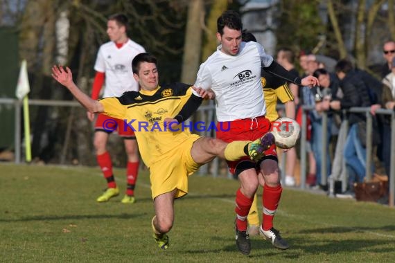 Kreisklasse B1 Sinsheim FC Weiler vs SV Grombach 12.03.2017 (© Siegfried Lörz)