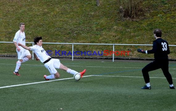 VfB Eppingen gegen SG 05 Wiesenbach 28.02.2015 Landesliga Rhein Neckar  (© Siegfried)