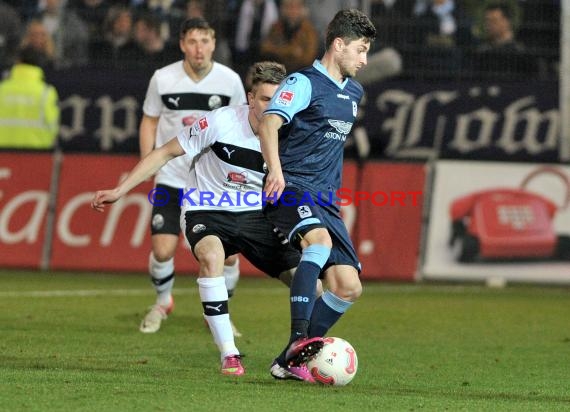 25. Spieltag 2.Bundesliga SV Sandhausen gegen TSV 1860 München 08.03.2013 (© Siegfried Lörz)