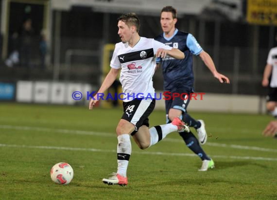 25. Spieltag 2.Bundesliga SV Sandhausen gegen TSV 1860 München 08.03.2013 (© Siegfried Lörz)