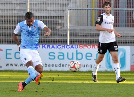 2. Bundesliga SV Sandhausen - TSV 1860 München Hardtwaldstadion Sandhausen 23.09.2014 (© Siegfried Lörz)