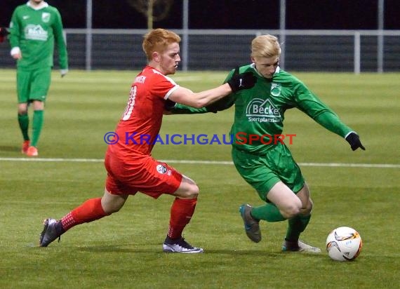 Testspiel FC Zuzenhausen vs SV Sandhausen II 03.02.2016 (© Siegfried Lörz)