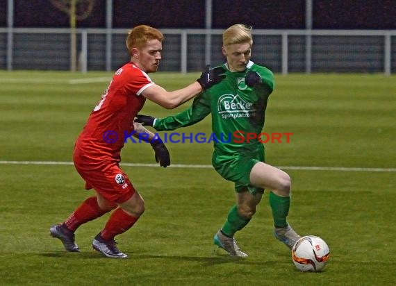 Testspiel FC Zuzenhausen vs SV Sandhausen II 03.02.2016 (© Siegfried Lörz)