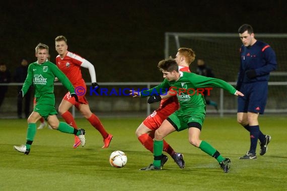 Testspiel FC Zuzenhausen vs SV Sandhausen II 03.02.2016 (© Siegfried Lörz)